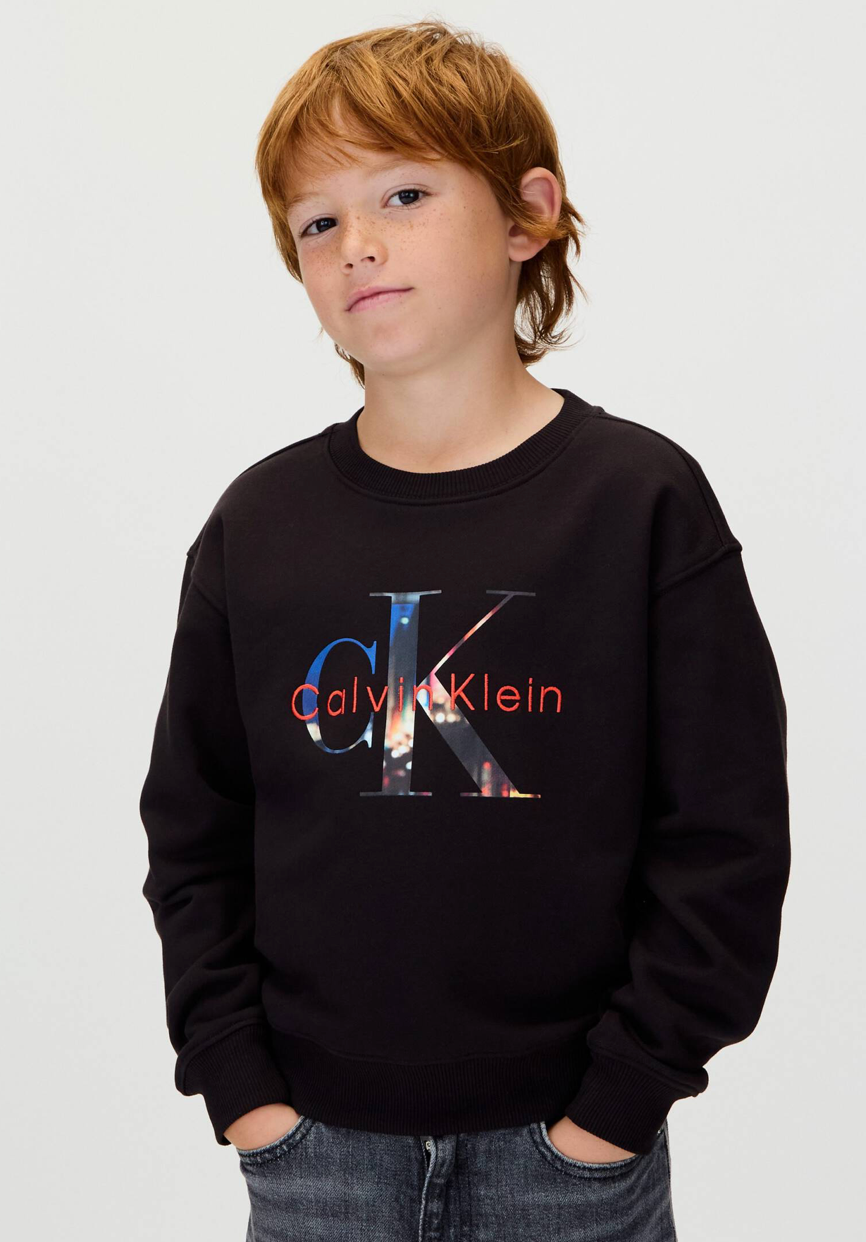 CALVIN KLEIN FELPA GIROCOLLO